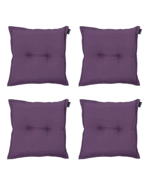 Madison zitkussen panama purple ca. set van 4