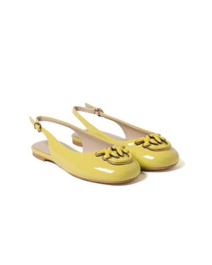 PINKO Sling Back Limoen