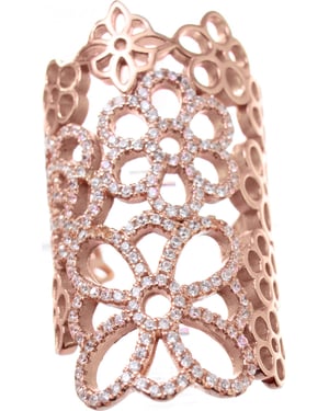 Folli Follie 3R15S135RC-52 Ladies Ring