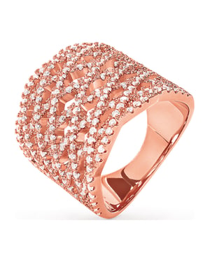 Folli Follie 3R17S006RC-52 Ladies Ring