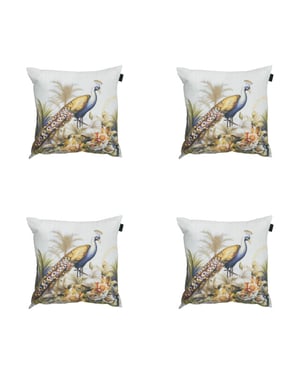 Madison sierkussen flore purple ca. set van 4
