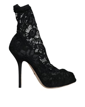 Lace Peeptoe Hakken Bloemenstijl