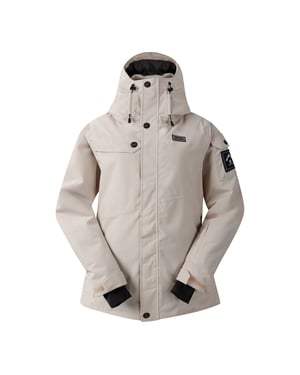 Dare 2B Dames/Dames Ski Life Dash Print Ski-jas (Grijze ochtend)