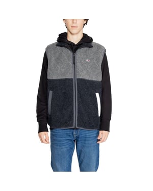 Jongens Sherpa Vest Kleurblokstijl