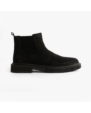 Rieker 31650-00 Mens Boots Black