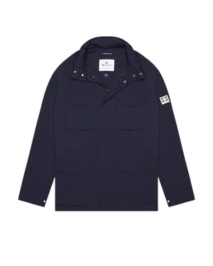 Aquascutum Active Stretch M-65 Marinblå Jacka
