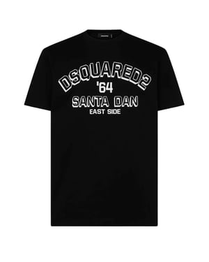 Dsquared2 Santa Dan 64 Svart T-shirt