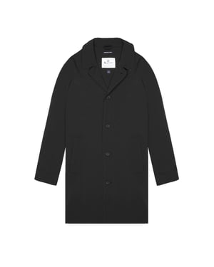 Aquascutum Active Stretch Caban Trenchcoat Svart