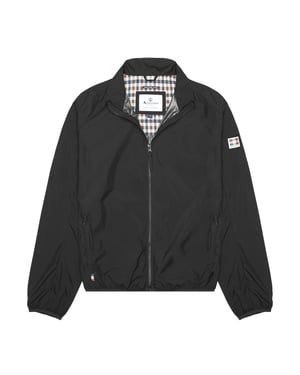 Aquascutum Active Rlg Windbreaker Zwarte Jas