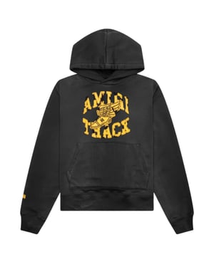 Amiri Track Hoodie Faded Black