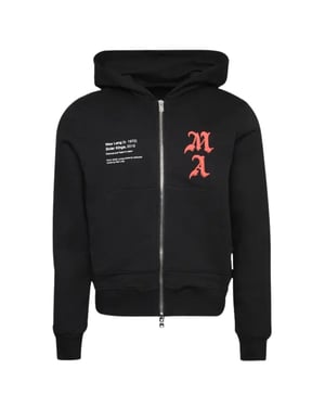Amiri Wes Lang Solar Kings Hoodie Zwart