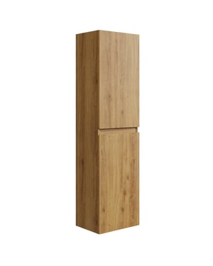 Badplaats Badkamerkast angela 40 x 35 x 170 cm - hangende kolomkast met