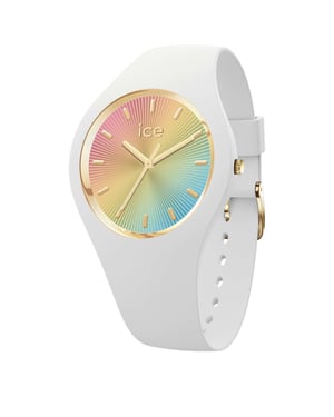 Ice Watch Ice Champagne - White Rainbow Dames Horloge Wit 025350