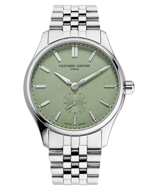 Frédérique Constant Classics Index Small Seconds Heren Horloge Zilverkleurig FC-530GR3B6B