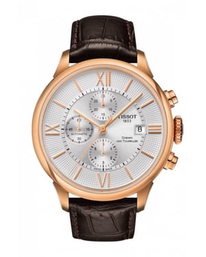 Tissot Chemin Des Tourelles Men's Brown Watch T0994273603800