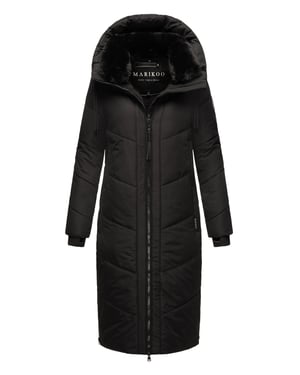 Marikoo Nadaree dames winterjas – lang, warm & met capuchon