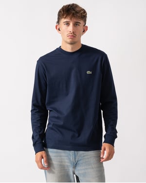 Long Sleeve T-Shirt in Dark Blue