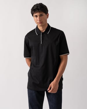 Polo Shirt in Black