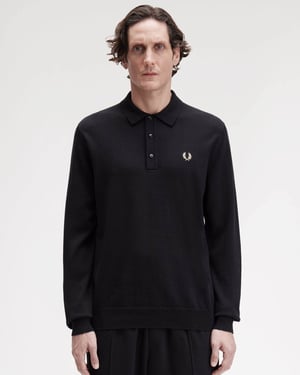 Classic Long Sleeve Shirt in Black