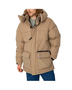 Carhartt Mens Jacket WIP Milter Puffer Nylon Ultra Warm Waterproof Comfort Coat