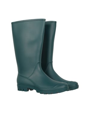 'Splash' Women's Wellies EVA Cushioning Waterproof Rain Boots Teal