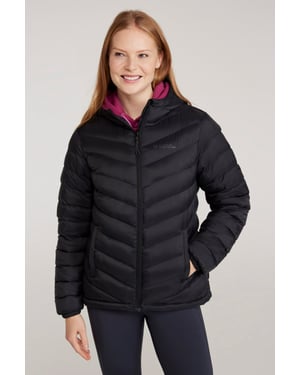 'Seasons' Women's Padded Jacket Water Resistant Insulated Winter Coat Black