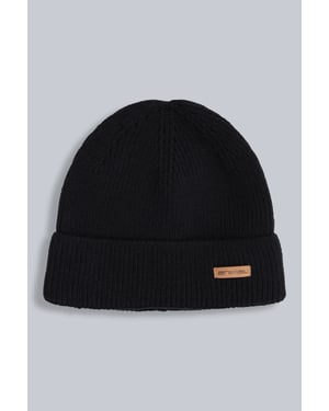 'Rowan' Men's Beanie Warm Cosy Everyday Winter Hat Black