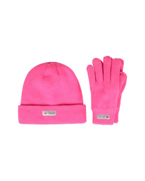 Men's Thinsulate Hat & Glove Set Fleece Lined Warm Cosy Winter Outdoor Wear Pink