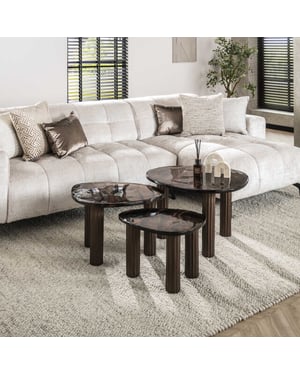 Hoyz salontafel eclipse l antiek finish