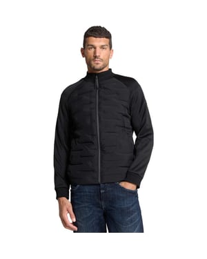No Excess Jacket short fit sealed knitted mix black