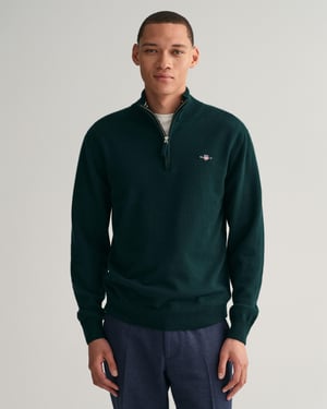 Cardigan in Dark Green