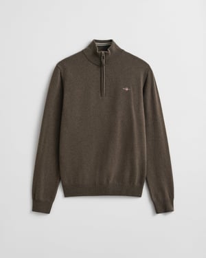 Half Zip Cardigan in Grey