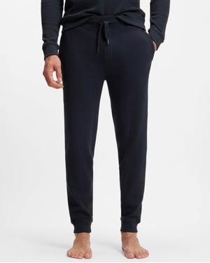 Structure Loungewear Pants in Dark Blue