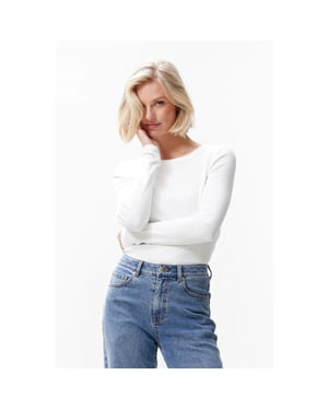 Catwalk Junkie 2402040600 rib long sleeve