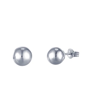 Sterling Silver 7mm Ball Stud Earrings