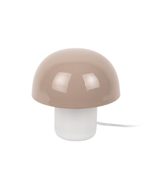 Leitmotiv tafellamp nuevo mini mushroom clay grey