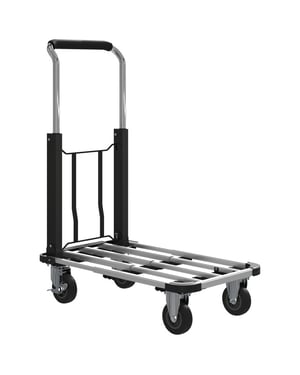 4goodz Opvouwbare plateauwagen 150kg draagvermogen transportkar