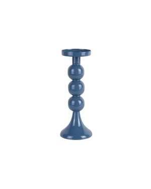 Present Time kandelaar funky large classic blue