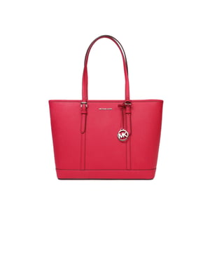 Michael Kors Jet Set Travel Grote Schoudertas Rood