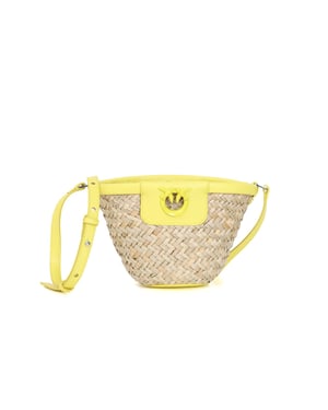 Pinko Tote Bag Beige/Gul