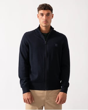 Kanozip Jumper in Navy