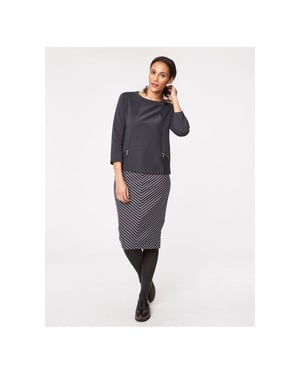 Riley Thought Clothing Riley Womens Organic Cotton Top Top in Grey