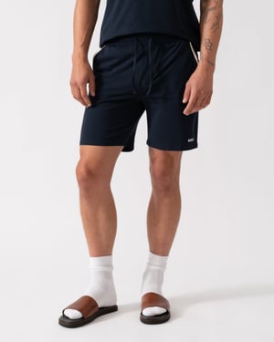 Unieke Pyjama Shorts in Donkerblauw