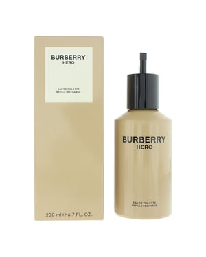 Burberry Hero For Men Eau de Toilette 200ml Refill For Him