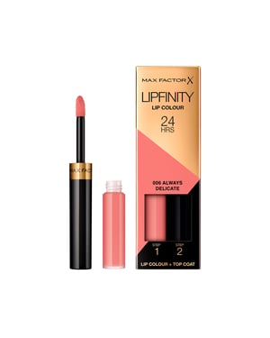 Max Factor Lipfinity Lipstick Two Step New In Box - 006 Always Delicate