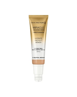 Max Factor Miracle Second Skin Hybrid Foundation SPF 20 - 07 Neutral Medium