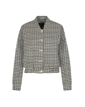 Elvira Collections Bomber maud checked green