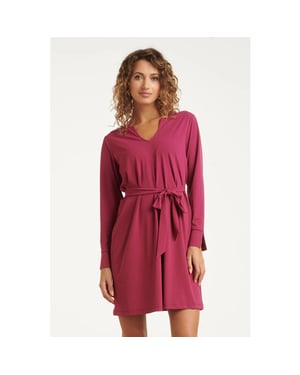 Smashed Lemon 25818 – travel jurk met ceintuur |