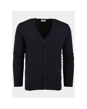 Bos Bright Blue Vest doorgeknoopt 3005900/205