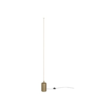 Maytoni vloerlamp flow messing Ø1,6